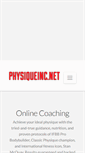 Mobile Screenshot of physiqueinc.net